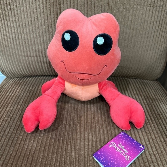 Disney Other - Disney Princess little mermaid Sebastian Red Plush Toy